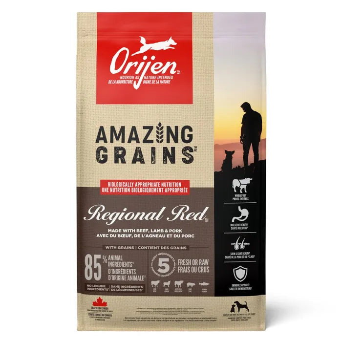 ORIJEN Amazing Grains Regional Red Dog Dry Food
