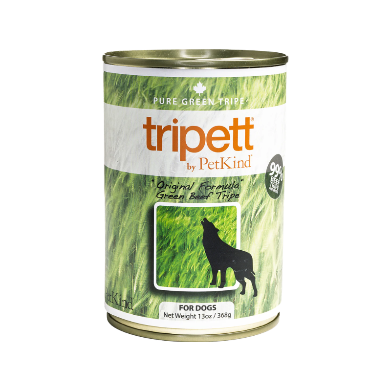 Tripett Green Beef Tripe Original Formula Dog Wet Food