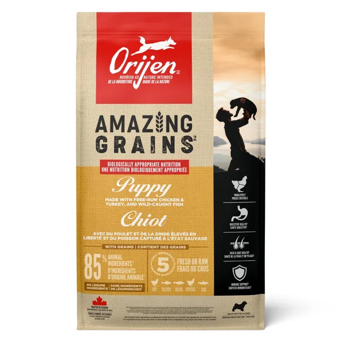 ORIJEN Amazing Grains Puppy Dry Food