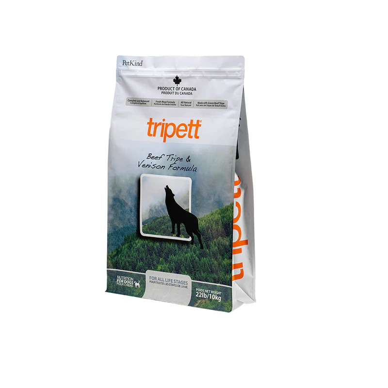 Tripett Beef Tripe & Venison Dry Dog Food