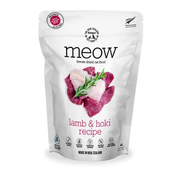 NZPF Meow Lamb & Hoki Freeze Dried Cat Food
