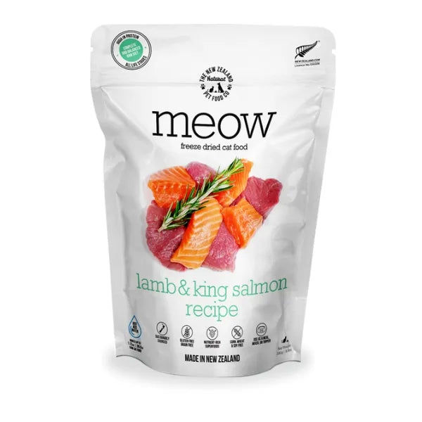 NZPF Meow Lamb & Salmon Freeze Dried Cat Food