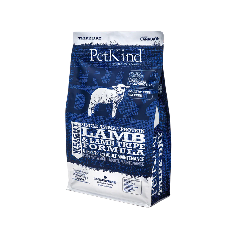 PetKind SAP Lamb Tripe Weight Management Dry Dog Food