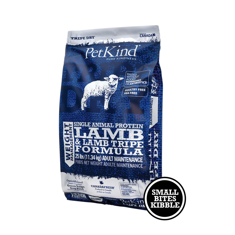 PetKind SAP Lamb Tripe Weight Management Dry Dog Food