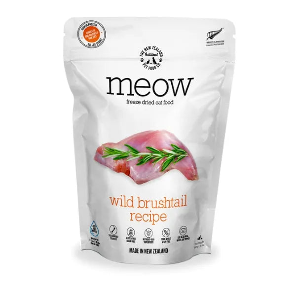 NZPF Meow Wild Brushtail Freeze Dried Cat Food