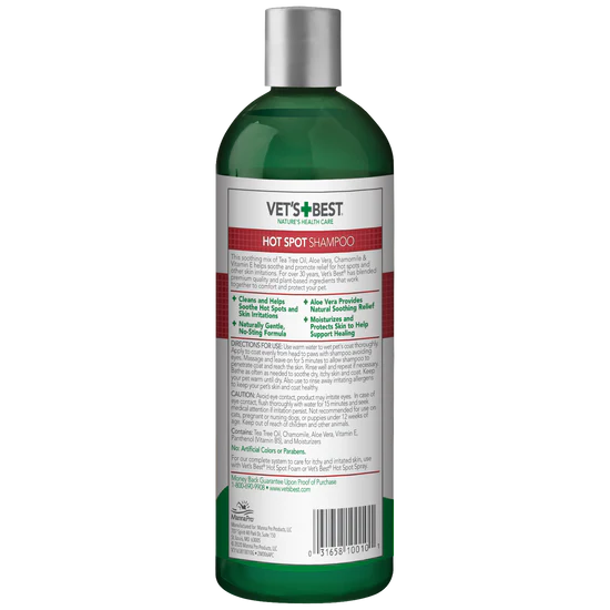 Vet's Best Hot Spot Shampoo Dog