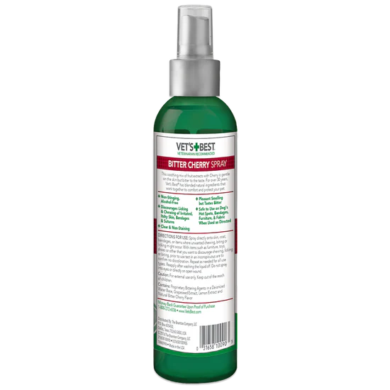 Vet's Best Bitter Cherry Spray Dog