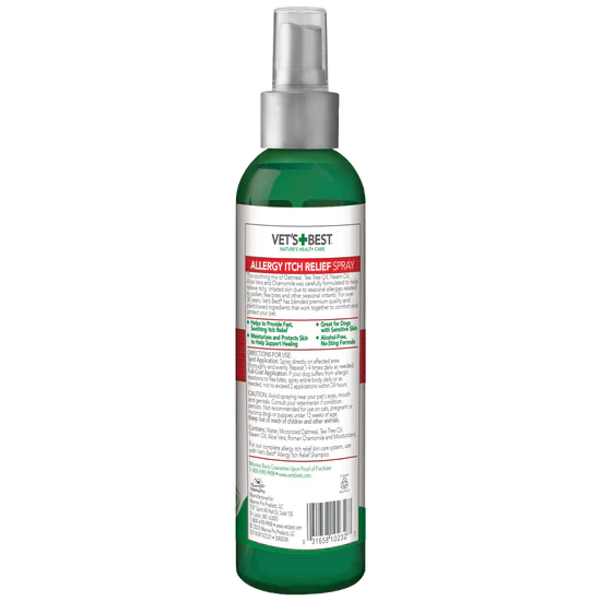 Vet's Best Allergy Itch Relief Spray Dog