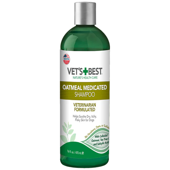 Vet's Best Oatmeal Medicated Shampoo Dog