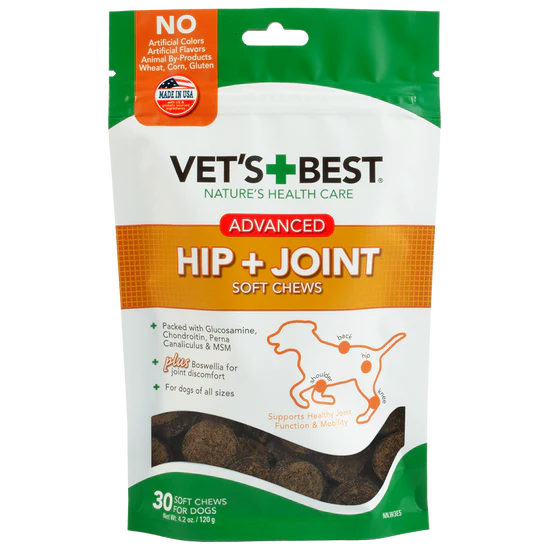 Vet's Best Advanced Hip And Joint Soft Chews