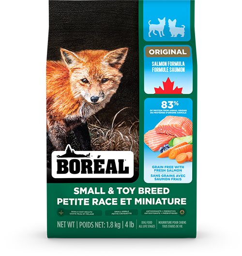 Boreal Original Grain Free Salmon Small And Toy Breed Dry Dog Food