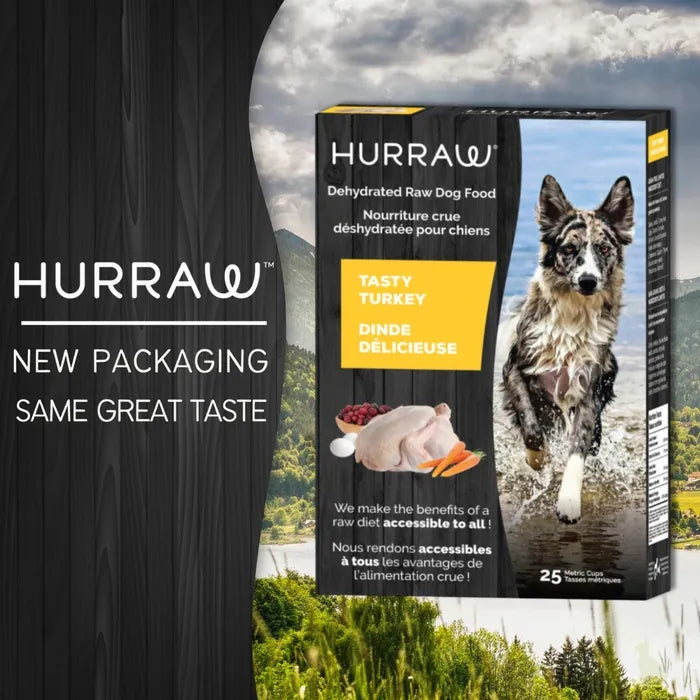 Hurraw Turkey Dehydrated Raw Dog Food