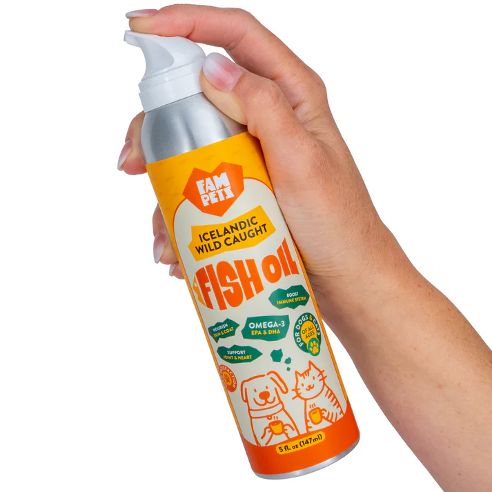 FAM Pet Wild-Caught Icelandic Fish Spray For Dogs And Cats