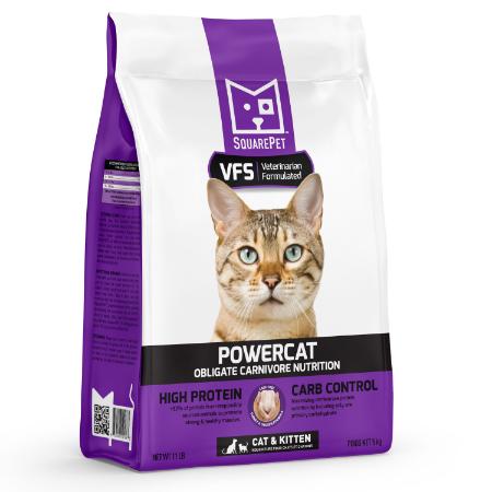Square Pet VFS PowerCat Turkey & Chicken Cat Dry Food