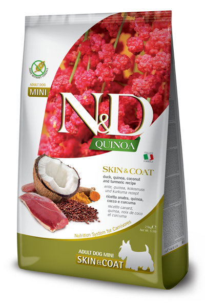 Farmina N&D Quinoa Skin & Coat Duck & Coconut Mini Dog Dry Food