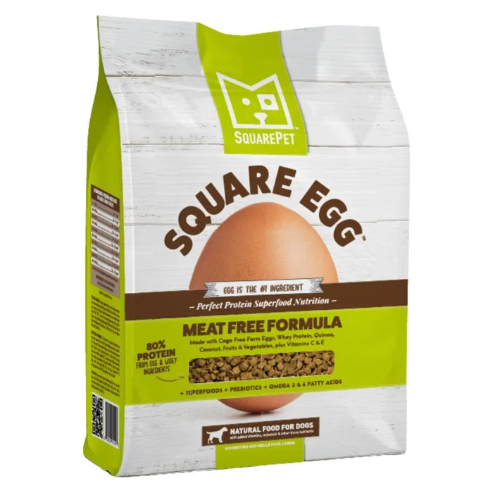 Square Pet Square Egg (Meat Free) Dog Dry Food