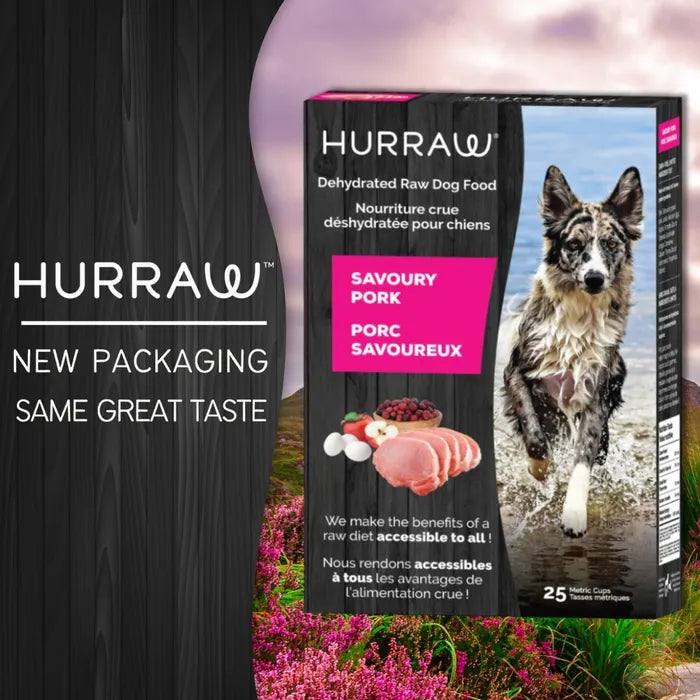 Hurraw Pork Dehydrated Raw Dog Food