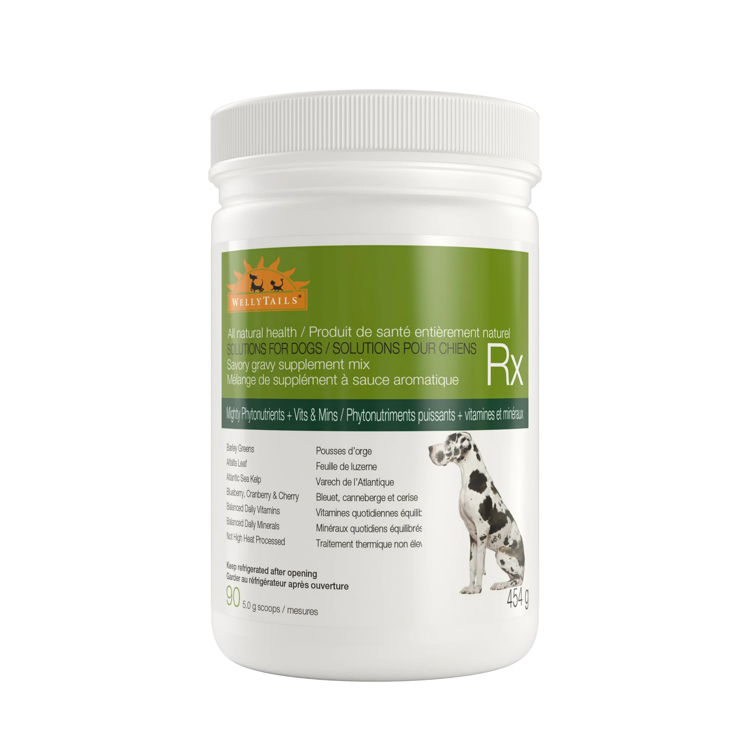 Wellytails Mighty Phytos Plus Vitamins And Minerals Rx Dog