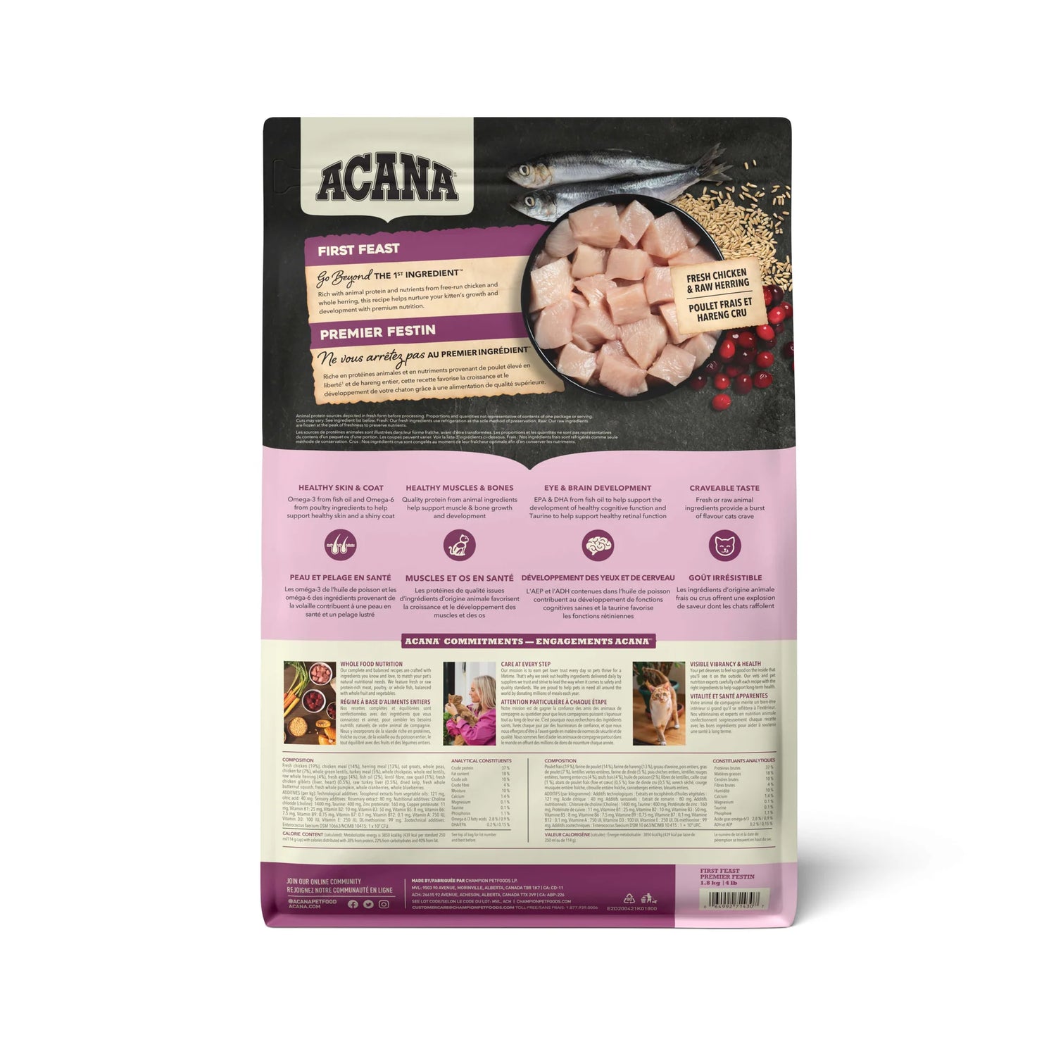 ACANA First Feast Kitten Cat Dry Food