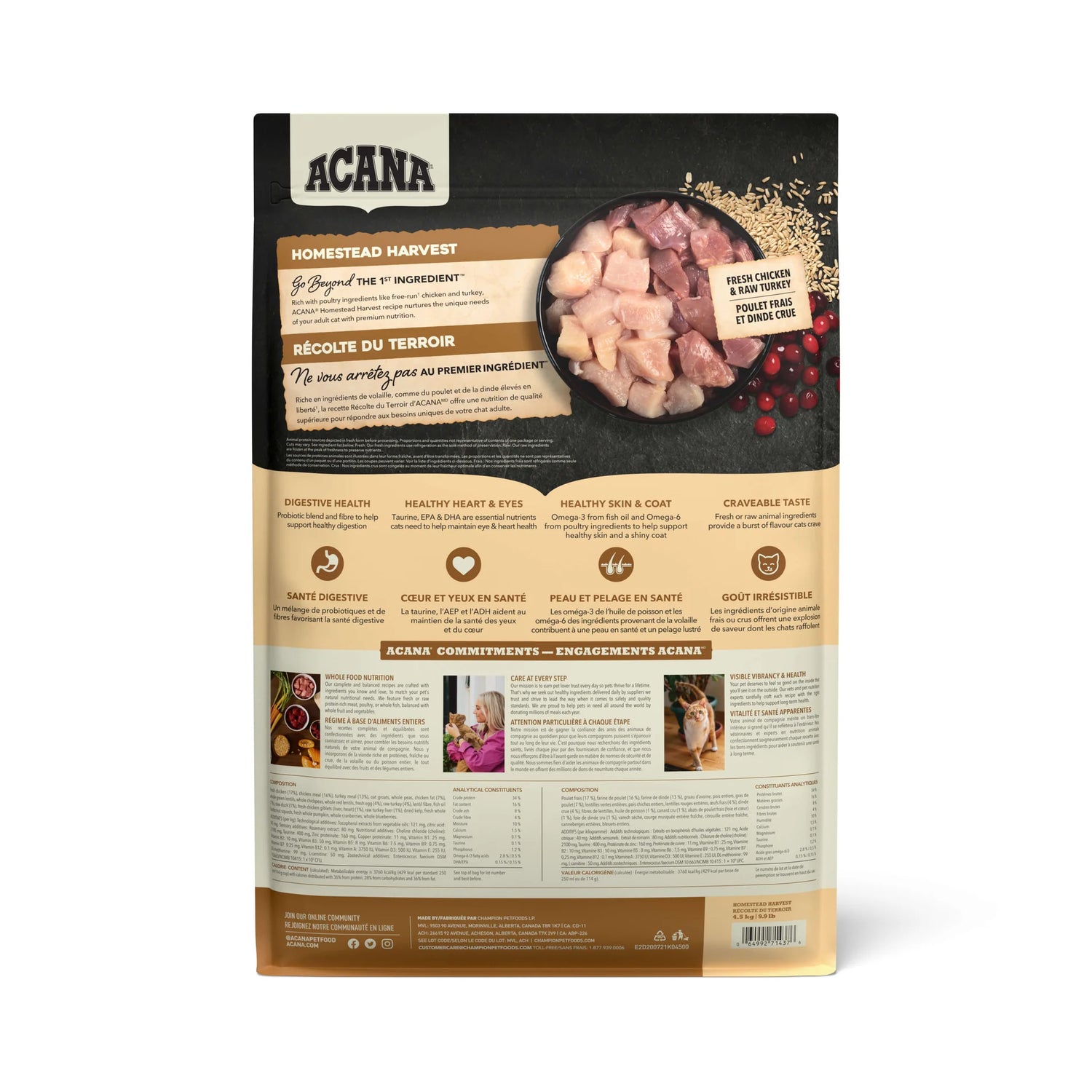 ACANA Homestead Harvest Cat Dry Food