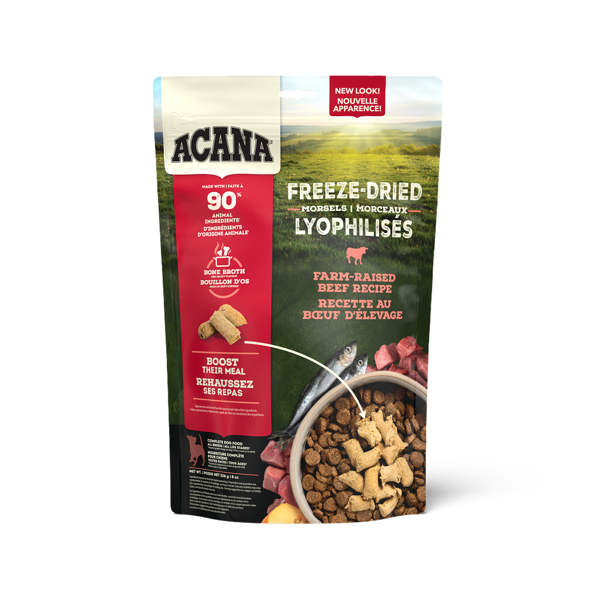 ACANA Beef Recipe Freeze-Dried Morsels Dog Food