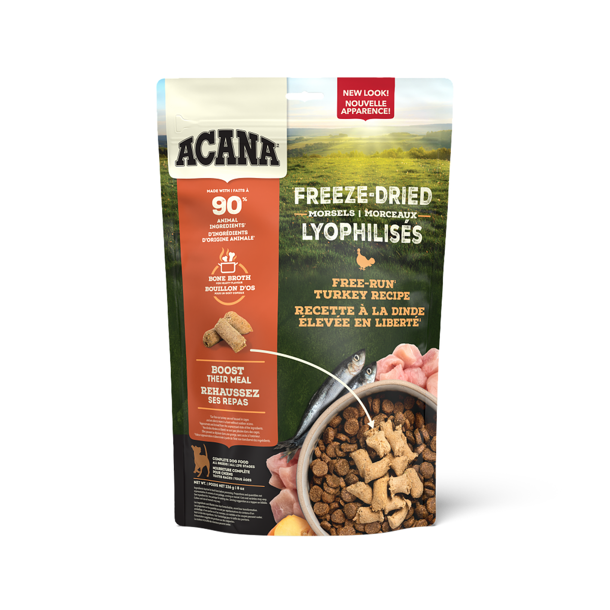 ACANA Free-Run Turkey Recipe Freeze-Dried Morsels Dog Food