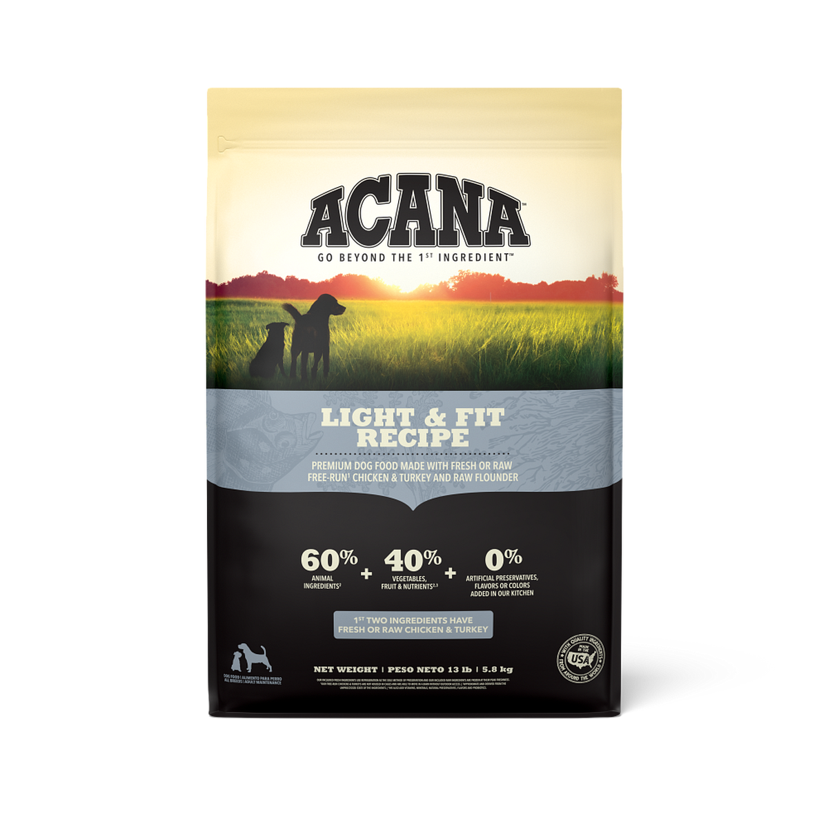 ACANA Light + Fit Recipe Dog Dry Food