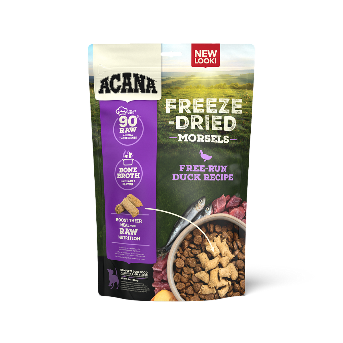 ACANA Duck Recipe Freeze-Dried Morsels Dog Food