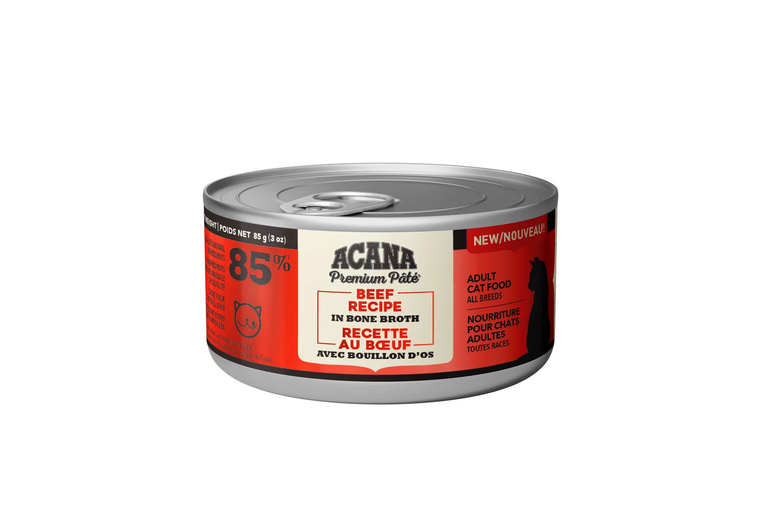 ACANA Premium Pate Beef Recipe in Bone Broth Cat Wet Food