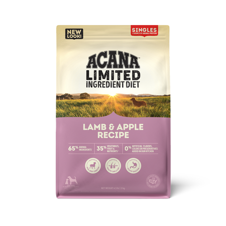 ACANA Singles Lamb + Apple Recipe Dog Dry Food
