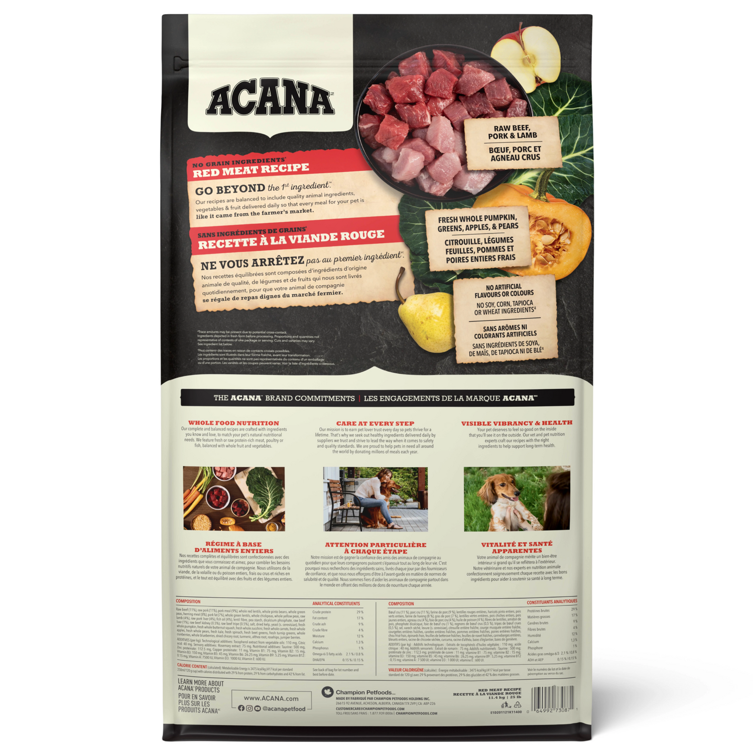 ACANA Red Meat Recipe Dog Dry Food