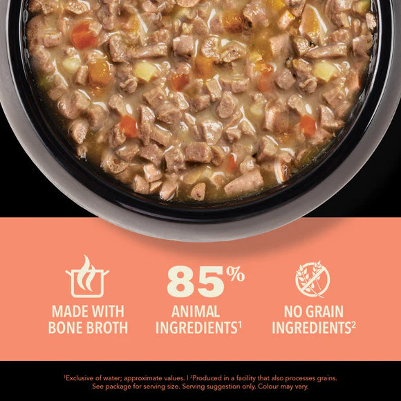 ACANA Chunks in Broth Salmon + Chicken Recipe Cat Wet Food