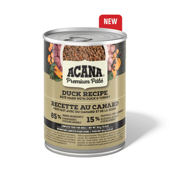 ACANA Premium Pate Duck Recipe Dog Wet Food