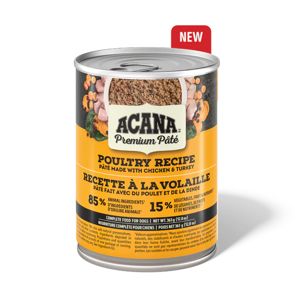 ACANA Premium Pate Poultry Recipe Dog Wet Food