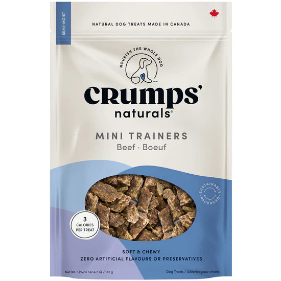 Crumps Mini Trainers Beef Semi Moist Dog