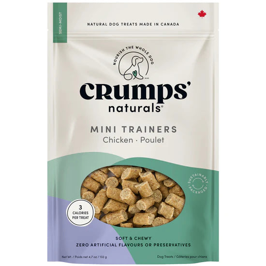 Crumps Mini Trainers Chicken Semi Moist Dog