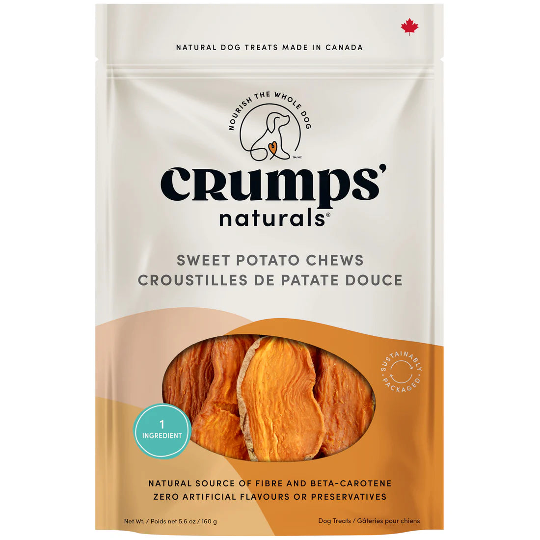 Crumps Sweet Potato Chews Dog