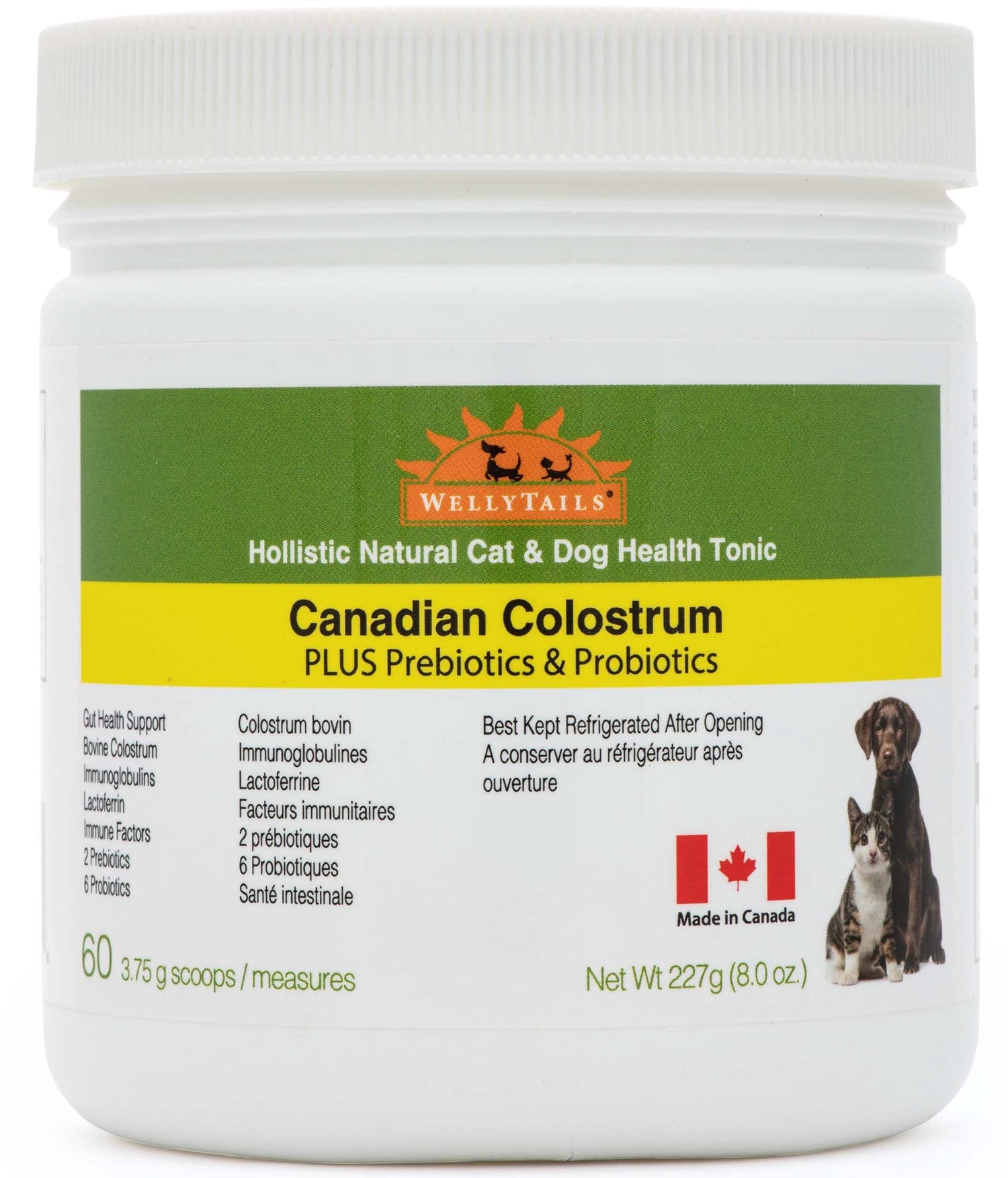 Wellytails Bovine Colostrum Dog