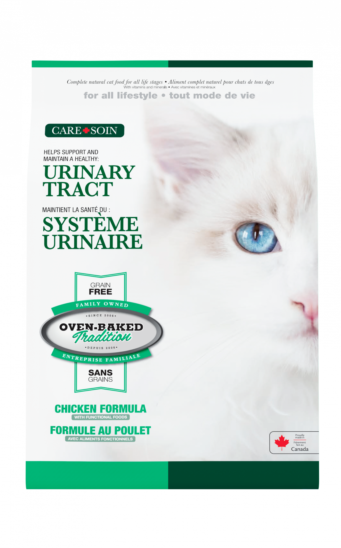 Oven-Baked Tradition Urinary All Life Style Grain Free Chicken Cat Dry Food