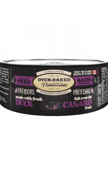 Oven-Baked Tradition Grain Free Duck Pate Cat Wet Food