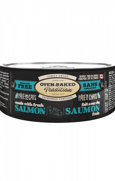 Oven-Baked Tradition Grain Free Salmon Pate Cat Wet Food