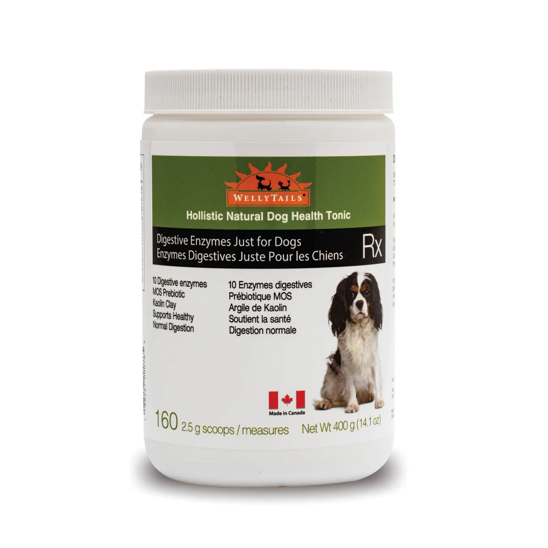 Wellytails Digestive Enzymes Just For Dogs
