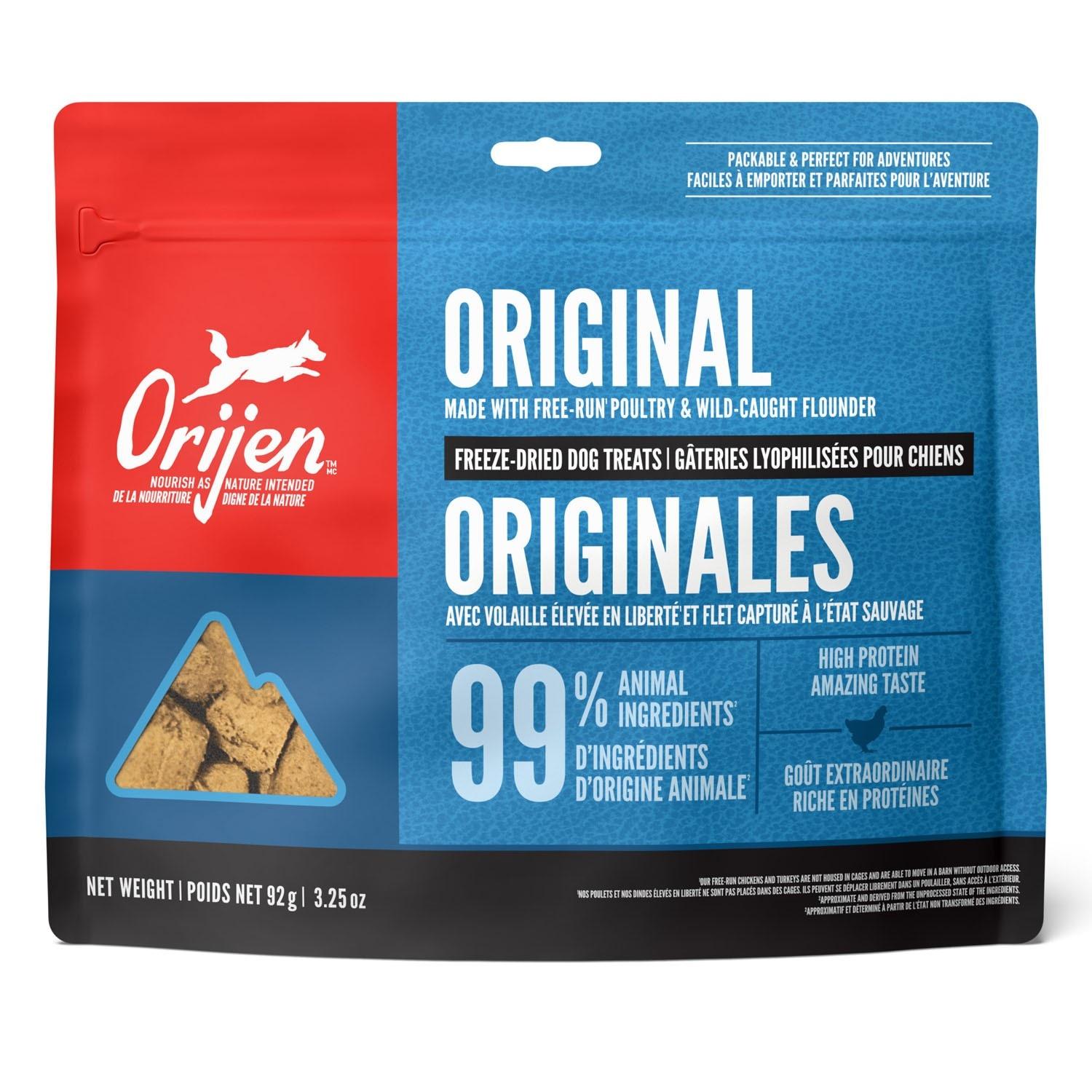 ORIJEN Original Recipe Freeze-Dried Dog Treats 92g