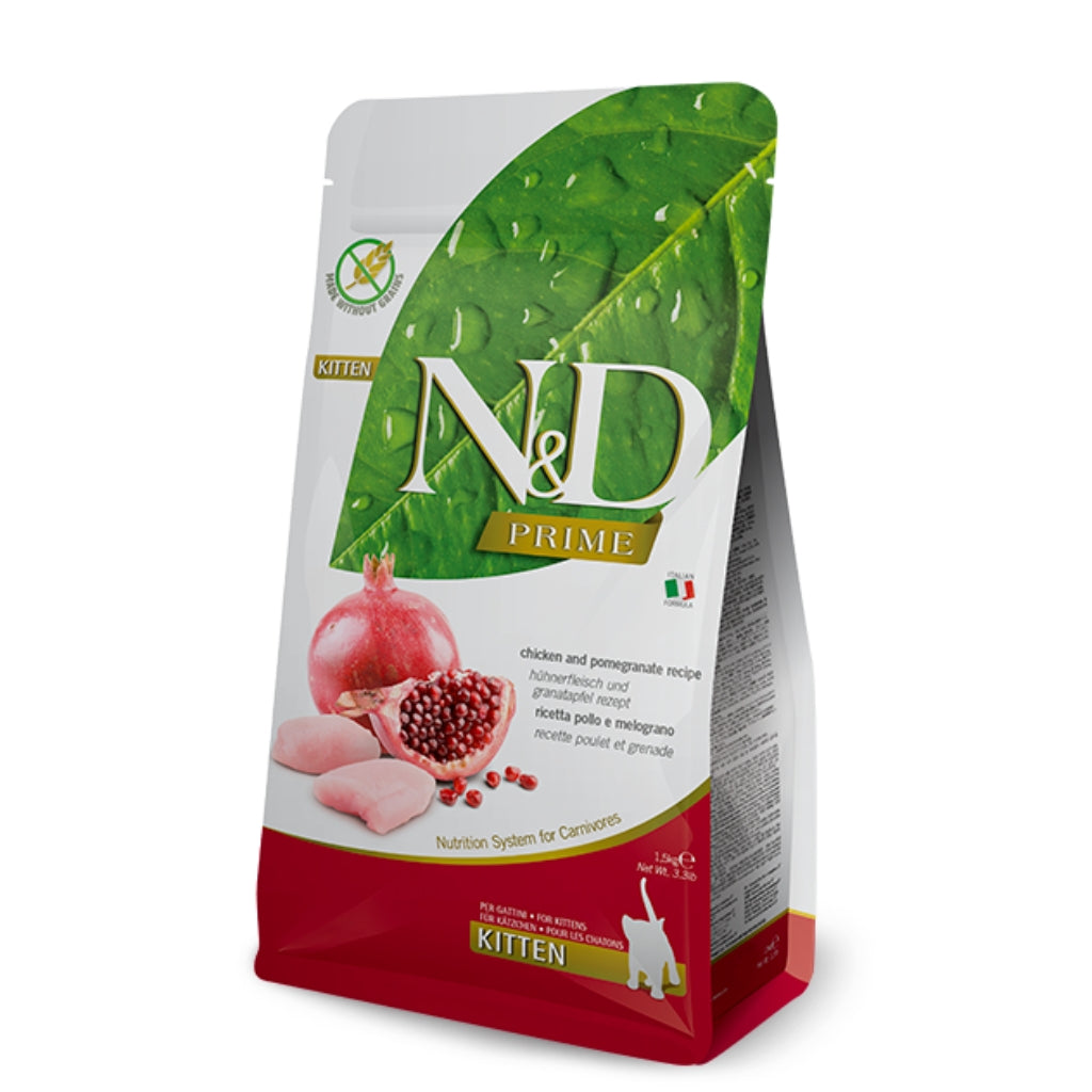 Farmina N&D Prime Chicken & Pomegranate Kitten Dry Food
