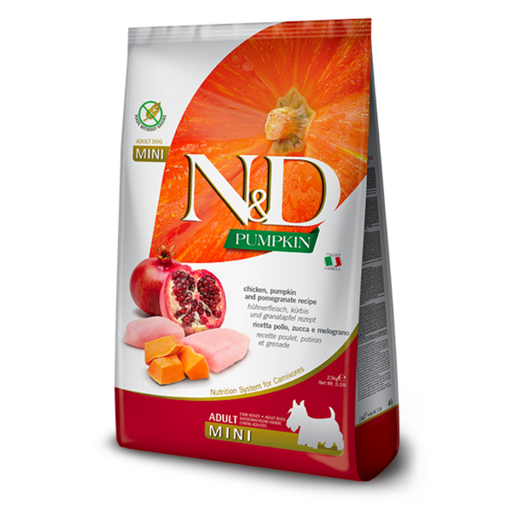 Farmina N&D Pumpkin Chicken & Pomegranate Mini Dog Food