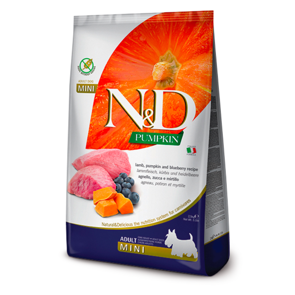 Farmina N&D Pumpkin Lamb & Blueberry Mini Dog Food