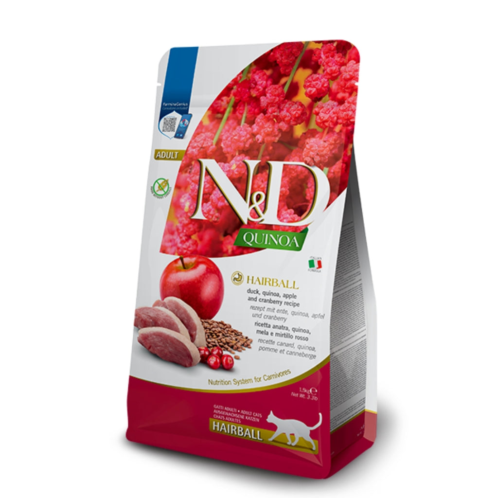 Farmina N&D Quinoa Hairball Control Cat Dry Food