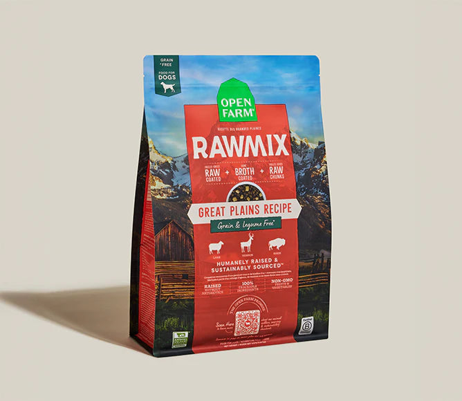 Open Farm Rawmix Grain Free Great Plains Dry Dog Food