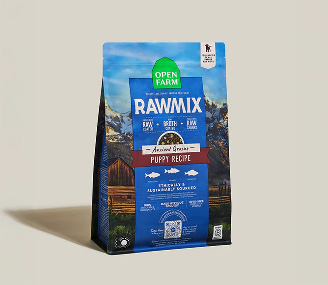 Open Farm Rawmix Ancient Grains Puppy Dry Dog Food