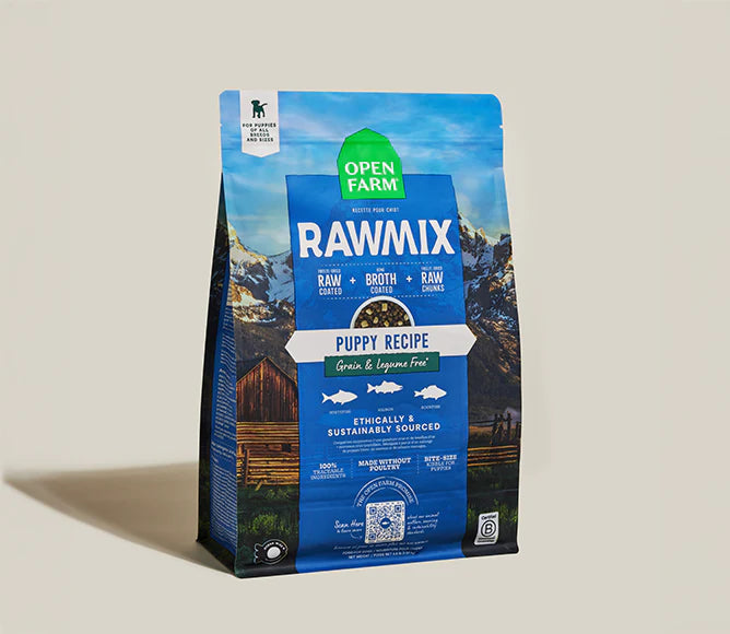 Open Farm Rawmix Grain Free Puppy Dry Dog Food